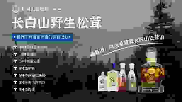 朋友聚会的一款佳酿---爱茸茸长白山松茸酒