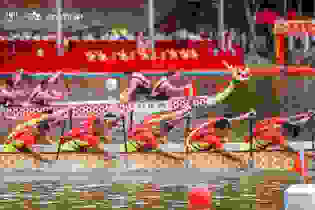 弘扬中国传统龙舟文化，蒙娜丽莎在行动