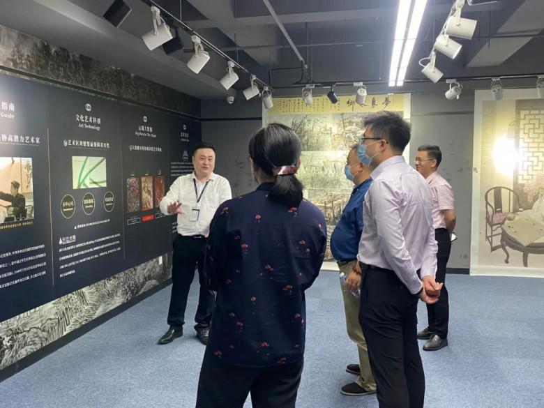 泰丰文化丨苏州市新闻出版局副局长齐向英领导一行调研版权工作