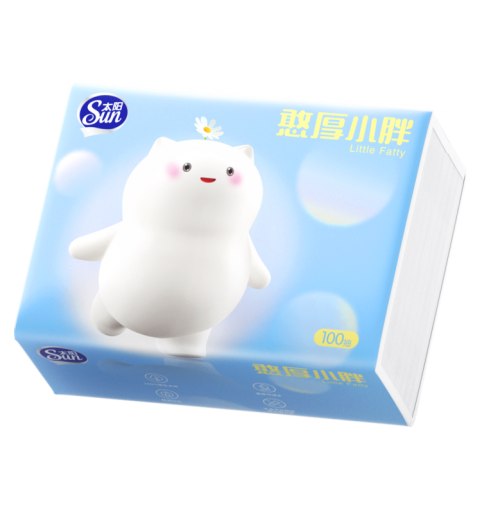 中顺太阳纸巾“憨厚小胖纸”圈粉年轻人群