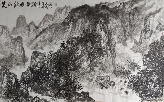中国当代书画艺术家协会会员任纪成和大型电视剧《滨海盐都》出品方新章网达成书画推广合作协议