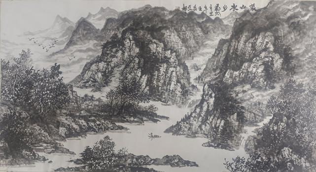 中国当代书画艺术家协会会员任纪成和大型电视剧《滨海盐都》出品方新章网达成书画推广合作协议
