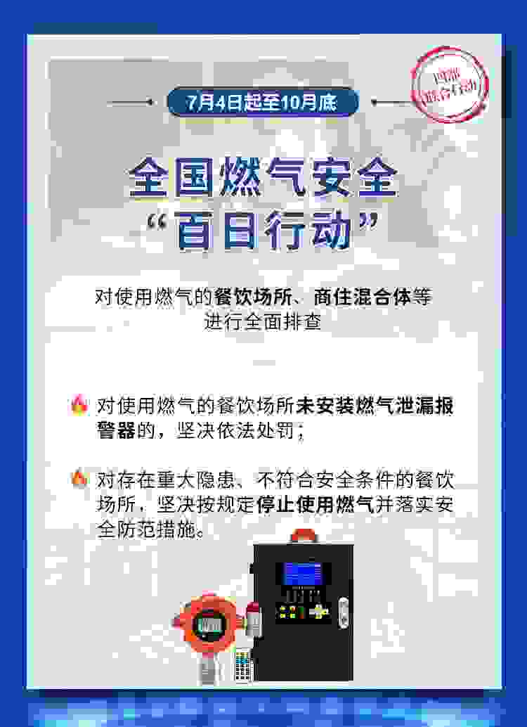 燃气安全百日行，“明查暗访”行动进行中！