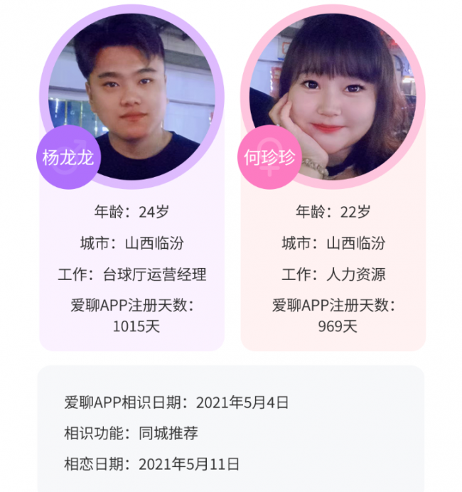 爱聊：何珍珍和杨龙龙的缘分相遇