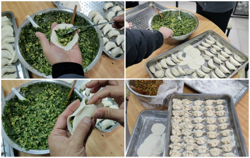中国二冶温县光伏发电项目部：浓浓饺子香，暖暖冬至情