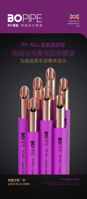 BO管道：进口水管品牌前十，家用装修水管就选它!