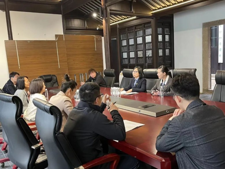 泰丰文化丨苏州文旅局和苏州文投集团一行莅临顾廷龙故居参观考察