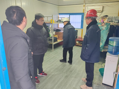 中国二冶鹤壁项目开展消防安全大排查