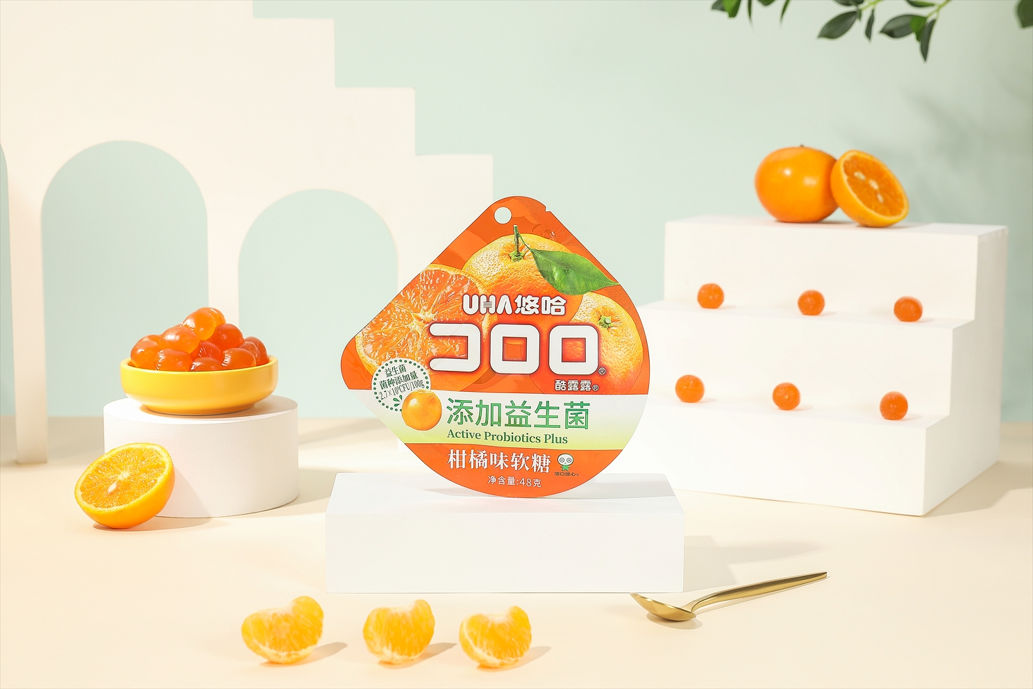 悠哈酷露露果汁软糖新品上市：美味与营养的双重魅力