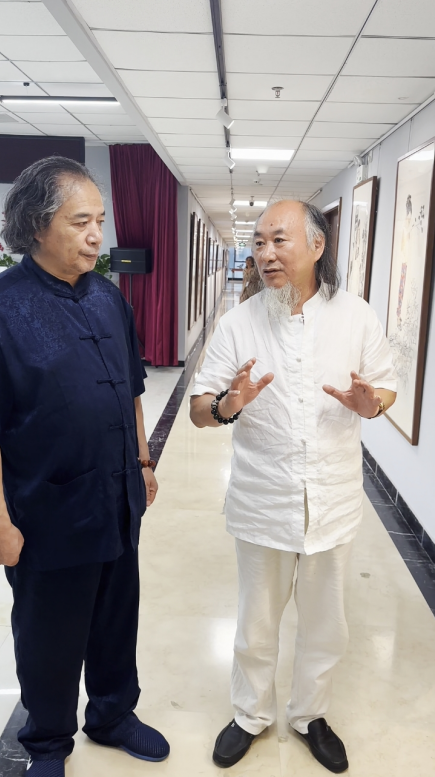 著名画家井灏与北京荣宝斋展开一系列艺术推广合作