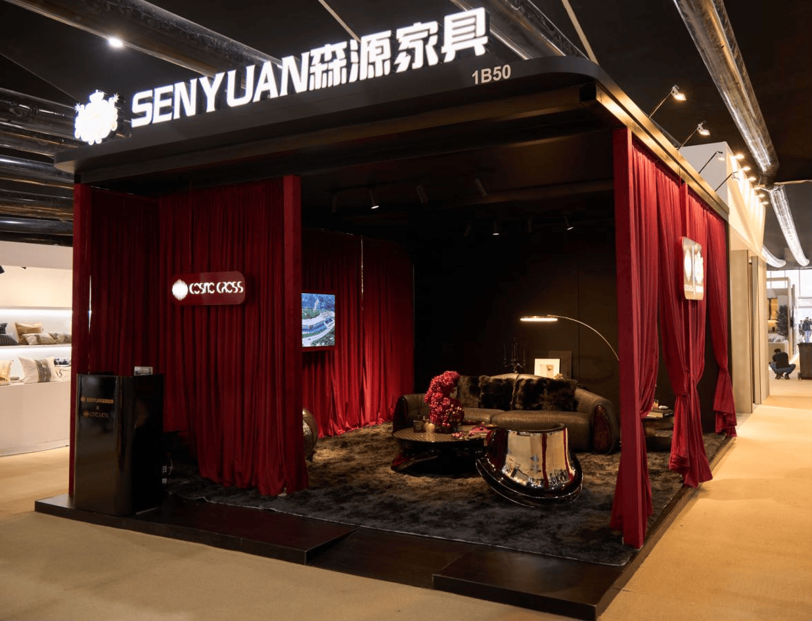 SENYUAN森源家具携手COSMO CROSS，精彩亮相2024沙特设计盛会