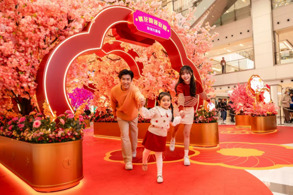 香港沙田新城市广场“多重密蜜赏”迎新年