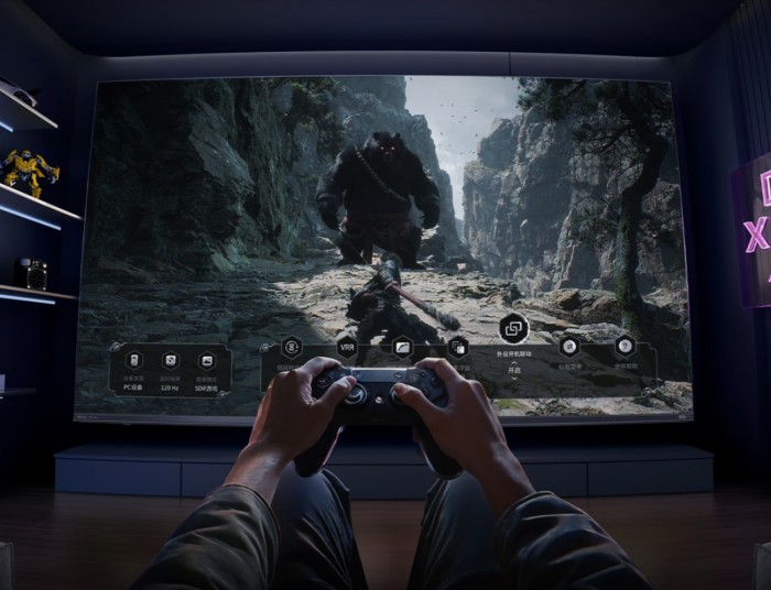 什么电视适合玩PS5？海信100寸电视解锁3A游戏顶级体验
