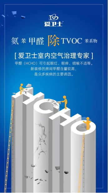 民众健康意识觉醒，爱卫士专业除甲醛成环保产业增长新拐点
