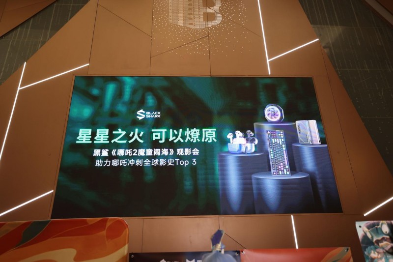 深圳数百粉丝齐呼"雄起"！黑鲨声援《哪吒2》点燃国漫应援新热潮