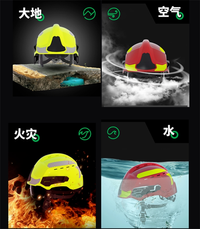 一盔多用，梅思安（MSA）F2XR救援头盔，复杂救援场景的理想选择