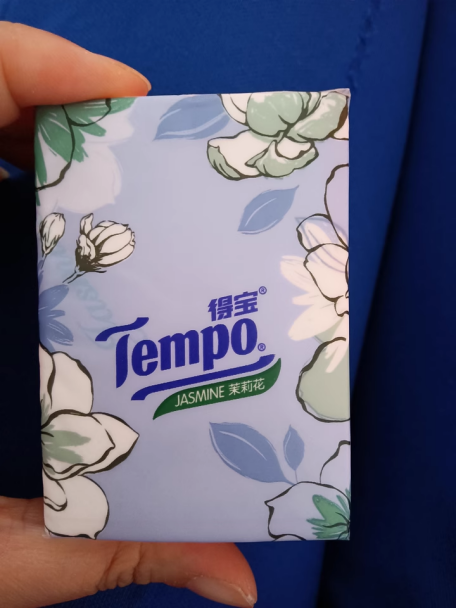 Tempo得宝茉莉手帕纸，纸享德式优雅