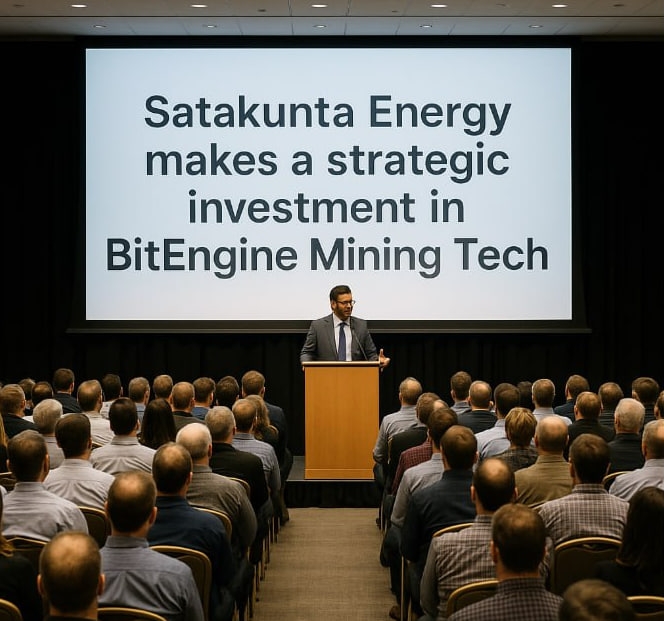 Satakunta Energy 欢迎 比特引擎（BitEngine Mining Tech） 战略投资，携手推动比特币挖矿与绿色能源整合创新
