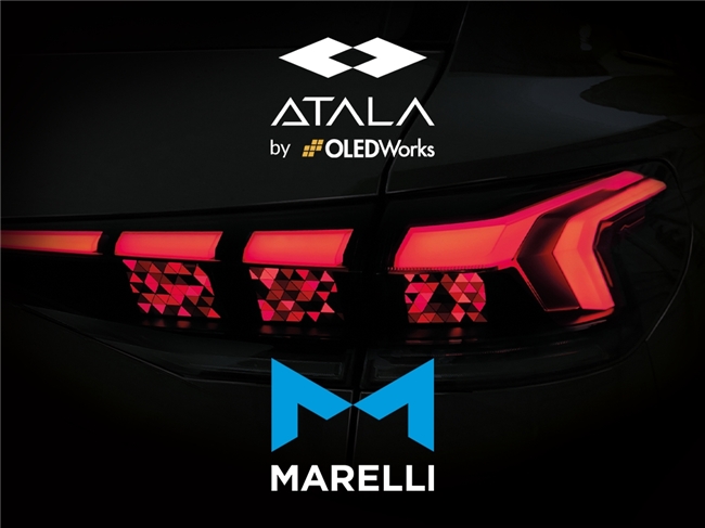 马瑞利与 OLEDWorks 凭借突破性的数字 OLED 2.0 尾灯荣获 AutoTech “合作伙伴奖”