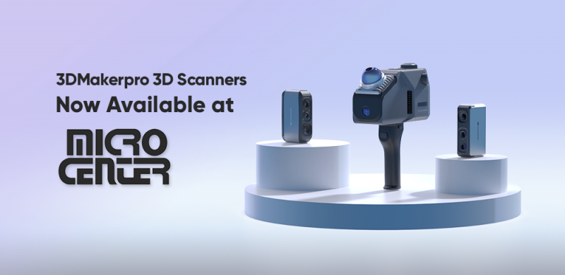 积木易搭旗下3DMakerpro与美国科技零售巨头Micro Center达成零售战略合作，加速美国3D扫描市场布局