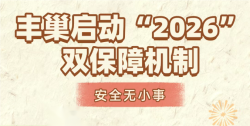 丰巢启动“2026”双保障机制，筑牢春节寄递安全防线