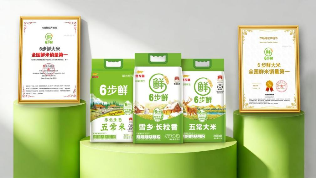 双第一实至名归！金龙鱼6步鲜大米：国际品质巅峰+全国销量第一，循环经济赋能产业升级