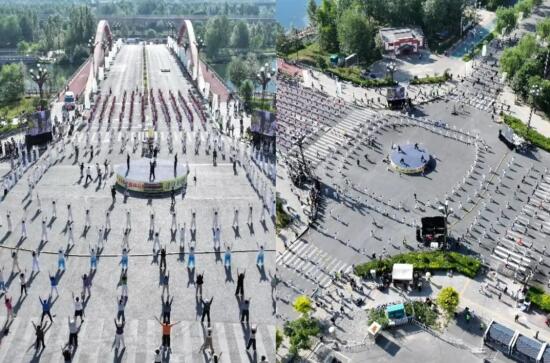 3000人高原共练引媒体关注！李在峰：让兴趣岛太极融入大众日常