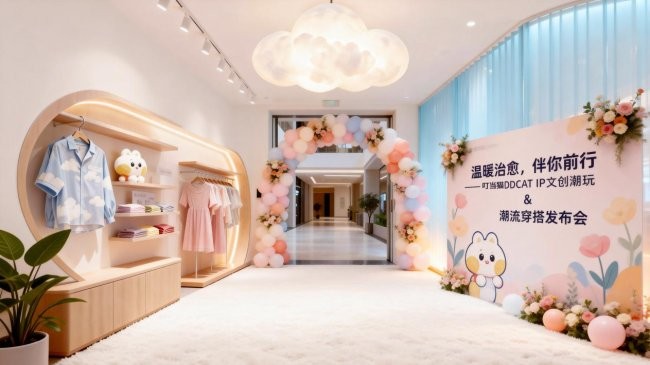 叮当猫DDCAT2026春夏潮流穿搭系列，开启全龄治愈美学新体验！