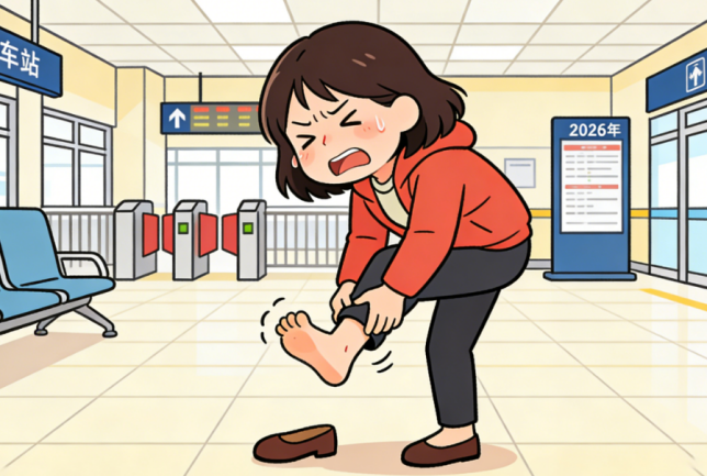 春节出行期间脚扭伤后肿了怎么办？