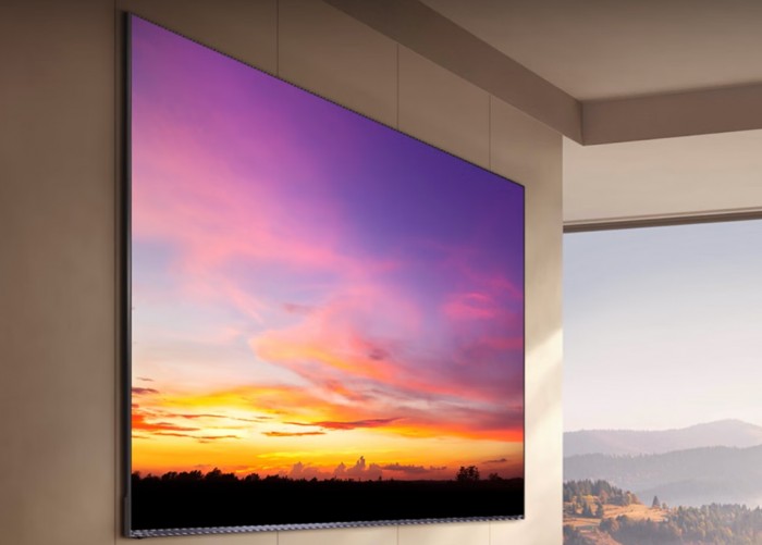 花园洋房如何选电视？百吋海信小墨，大客厅就得配大屏幕