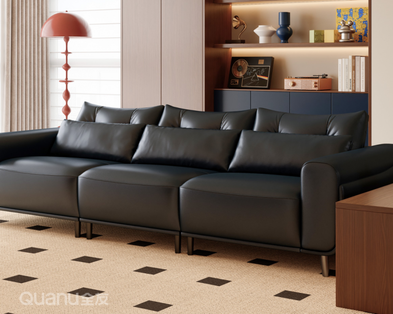 全友家居干货丨皮质沙发和布艺沙发怎么选，看完秒懂！