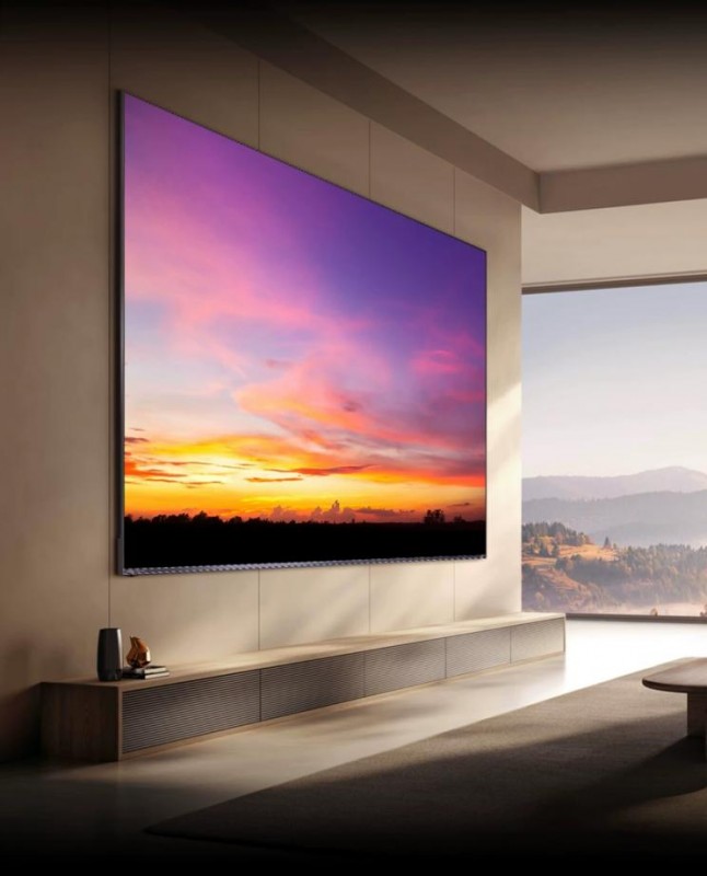 买花园洋房选百吋海信小墨E5，阳光客厅秒变私人追剧影院