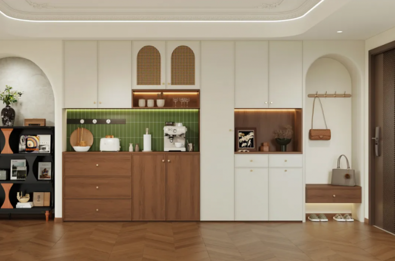 全友家居丨130㎡法式中古风，一体设计美得像杂志封面