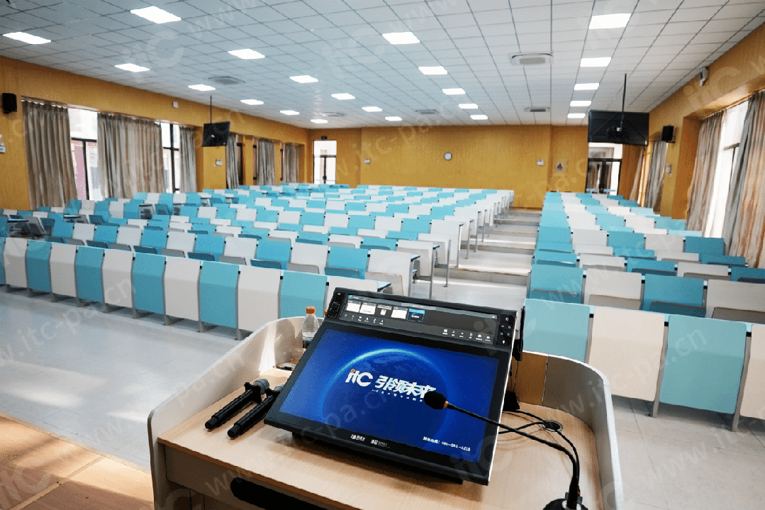 大型智慧校园标杆案例分享！itc保伦股份LED显示屏、线阵音箱、教室扩声等系统全面应用于广西医科大学