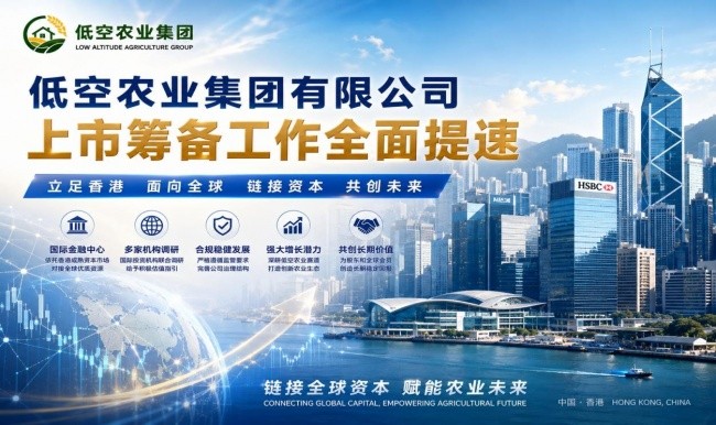 低空农业集团有限公司上市筹备工作全面提速