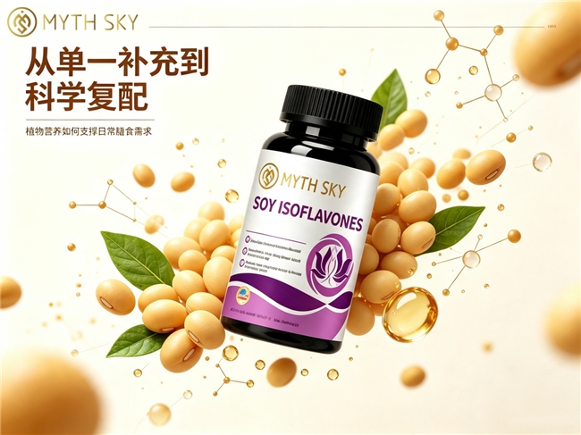 植物营养大豆异黄酮， Mythsky打造女性膳食补充的新方案
