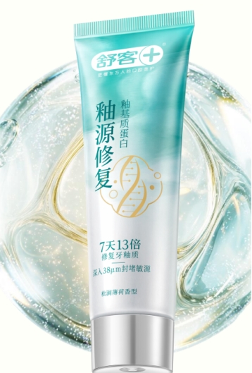 三重修护成分协同作用！舒客牙釉质修复牙膏，解锁牙齿养护新思路